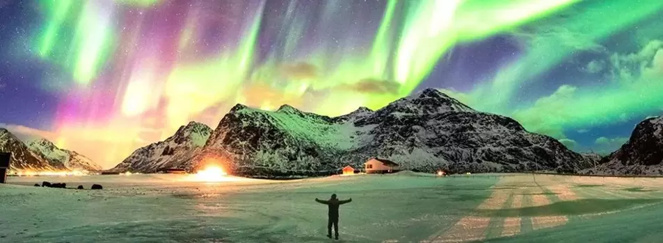 Kuzey Işıklarının Altında İzlanda
